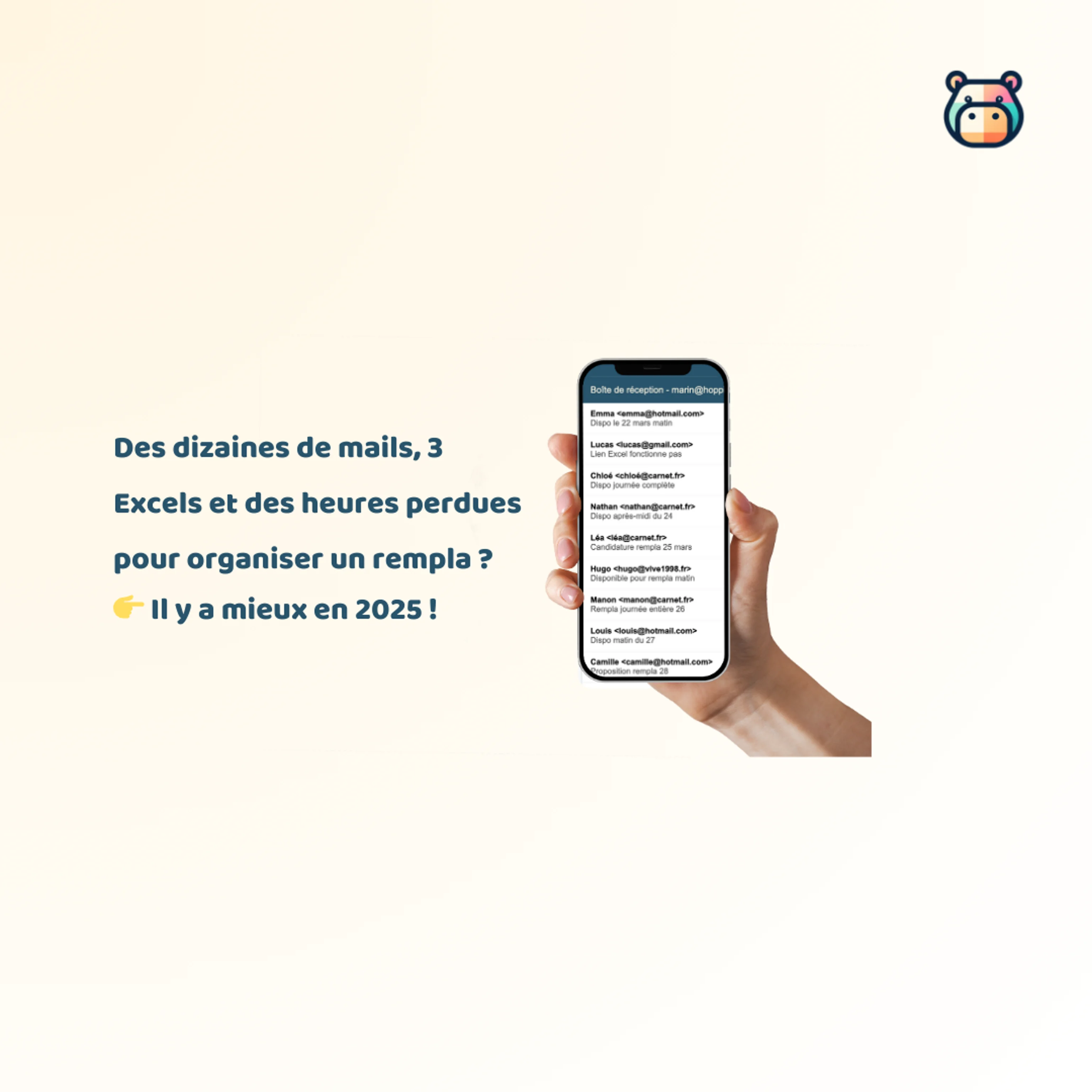 Gérer vos remplaçants n’a jamais été aussi simple (et rapide) - Le pool Hoppi